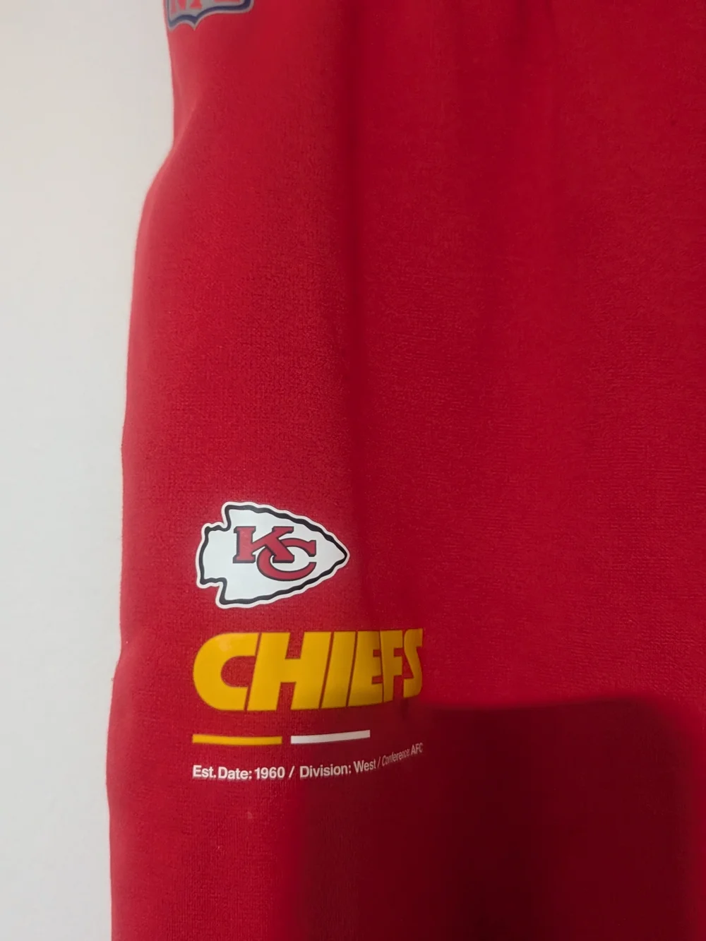 Nike Kids Red Kansas City Chiefs Sweatpants with Team Logos